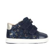 Geox Biglia Girls Boot - Navy / Gold