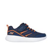 Skechers Go Run 400 V2 Tuff Stride Boys Runner - Navy/Orange image