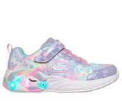Skechers Unicorn Dreams Heart Sparkle Girls Runners - Lavendar/Multi