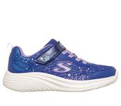 Skechers Bounder Pro Aqua Twirl Girls Runner - Navy/Multi image