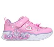 Skechers Princess Steps Light Up Girls Runner - Pink image