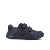 Kids Barefoot Biomecanics School Shoes - Black Leather image