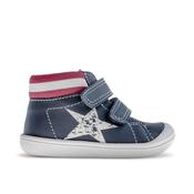 Pablosky Nobuck-Tech Boys Runner - Marine Blue