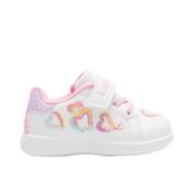 Lelli Kelly Mia Girls Shoes - White / Multi Glitter image