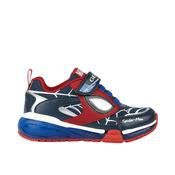 Geox Bayonyc Spider-Man Boys Runners - Royal / Red