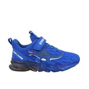 Bull Boys Spinosaur canvas shoes with lights - Blue image
