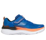 Skechers Max Run Boys Runner - Blue/Orange image