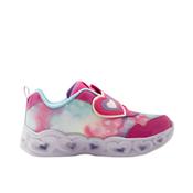 Skechers SLights Heart Lights-Loving Reflection Girls Runner -Pink/Turquoise image