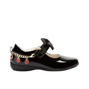 Lelli Kelly Mary Jane Charm Bracelet Girls Shoes - Black Patent image