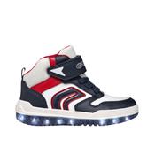 Geox Buzzerlight Boys High Top Runner - Navy / white image