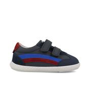 Garvalin Nobuck Boys Double Velcro Runner - Ocean image
