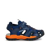 Geox Junior Borealis Boys Sandal - Royal/Orange image