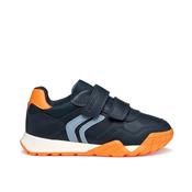 Geox Rann Boys Runner - Navy/Orange image