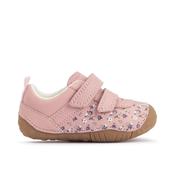 Startrite Little Smile Floral Girls Prewalkers - Dusky Pink Leather/Nubuck image