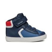 Geox Gisli Boys High Top Shoe - Navy / Blue image