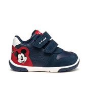 Geox Zapito Boys Mickey Mouse Boots - Navy/Red