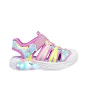 Skechers S-Lights Unicorn Dreams Explorer Girls Sandals image