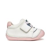 Geox Tutim Girls Prewalker Runner - White/Rose