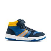 Pablosky Basket Plus Jeans Boys High Top Runner - Navy/Blue