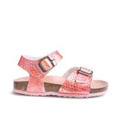 Pablosky Manila Girls Glitter Sandal - Coral