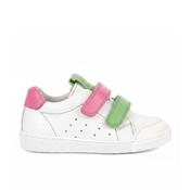 Froddo Rosario Girls Shoes- White/ Pink image