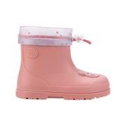 Igor Infant Girls Ankle Wellies - Rose Kitten image