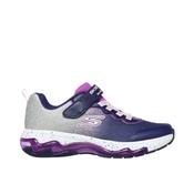 Skechers Skech-Air Fusion Girls Runner - Navy/Purple image