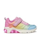 Geox Fadinlight Girls Runner - Pink/Multicolour