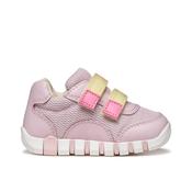 Geox Lupidoo Baby Girls Runner - Pink/Lt Yellow