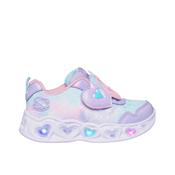 Skechers Lovin Reflection Girls Runners - Lavender/Light Pink image