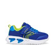 Geox Junior Assister Boys Runner - Royal/Lime