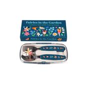Children's cutlery set - Fairies in the Garden image