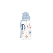 Boys Planes Water Bottle With Straw - Blue image