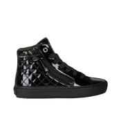 Geox Kalispera Girls High Top Boot - Black Patent image