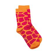 Polly &amp; Andy Bamboo Seamless Socks - Giraffe Red image