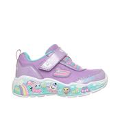 Skechers Play Scene Shimmer Splash Girls Waterproof Runner - Lavender