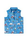 Little Lighthouse Alex Boys Gilet - Farm Print