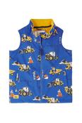 Little Lighthouse Alex Boys Gilet - JCB Print