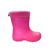 Ultra Lightweight Lined Girls Wellies - Pink image