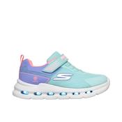 Skechers GlideStep Lights Girls Runners - Aqua image