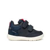 Geox Hyroo Boys Waterproof Boot - Navy/Red