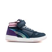 Pablosky Basket Plus Girls High Top Runner - Navy