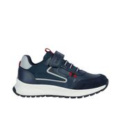 Geox J Briezee Boys Runner - Navy/DK Red image