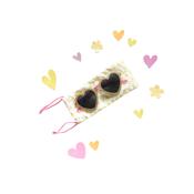 Rockahula Glitter Heart Sunglasses image