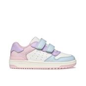 Geox Junior WashibaGirls Runner - Crystal/Lt Lilac