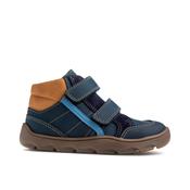 Pablosky Zero Barefoot Nobuck-Tech Waterproof Boys Boot - Navy