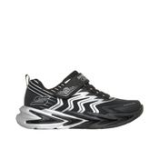 Skechers S-Lights Flex-Glow Ultra Prism-Pacer Boys Runner - Black/Silver