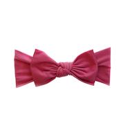 Little Bow Pip Headband - Rose Pink