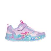 Skechers Mermaid Dreams Girls Runners - Lavendar/Multi image