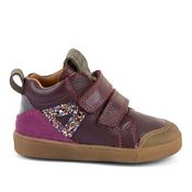 Froddo Rosario High Top Girls Shoe Boot - Dark Bordeaux